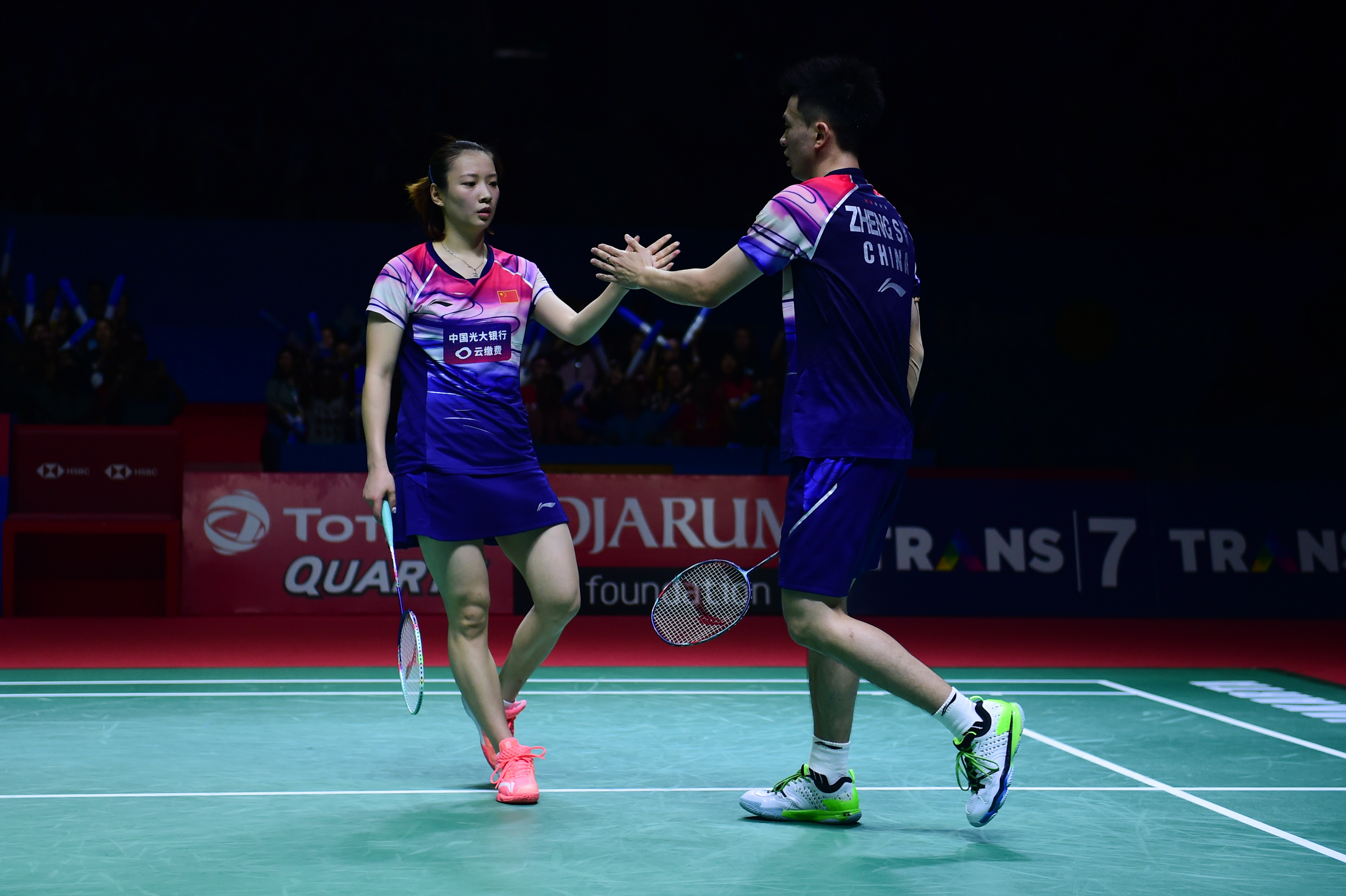 法国队碾压印尼队,郑思维状态火热 法国队碾压印尼队,郑思维状态火热